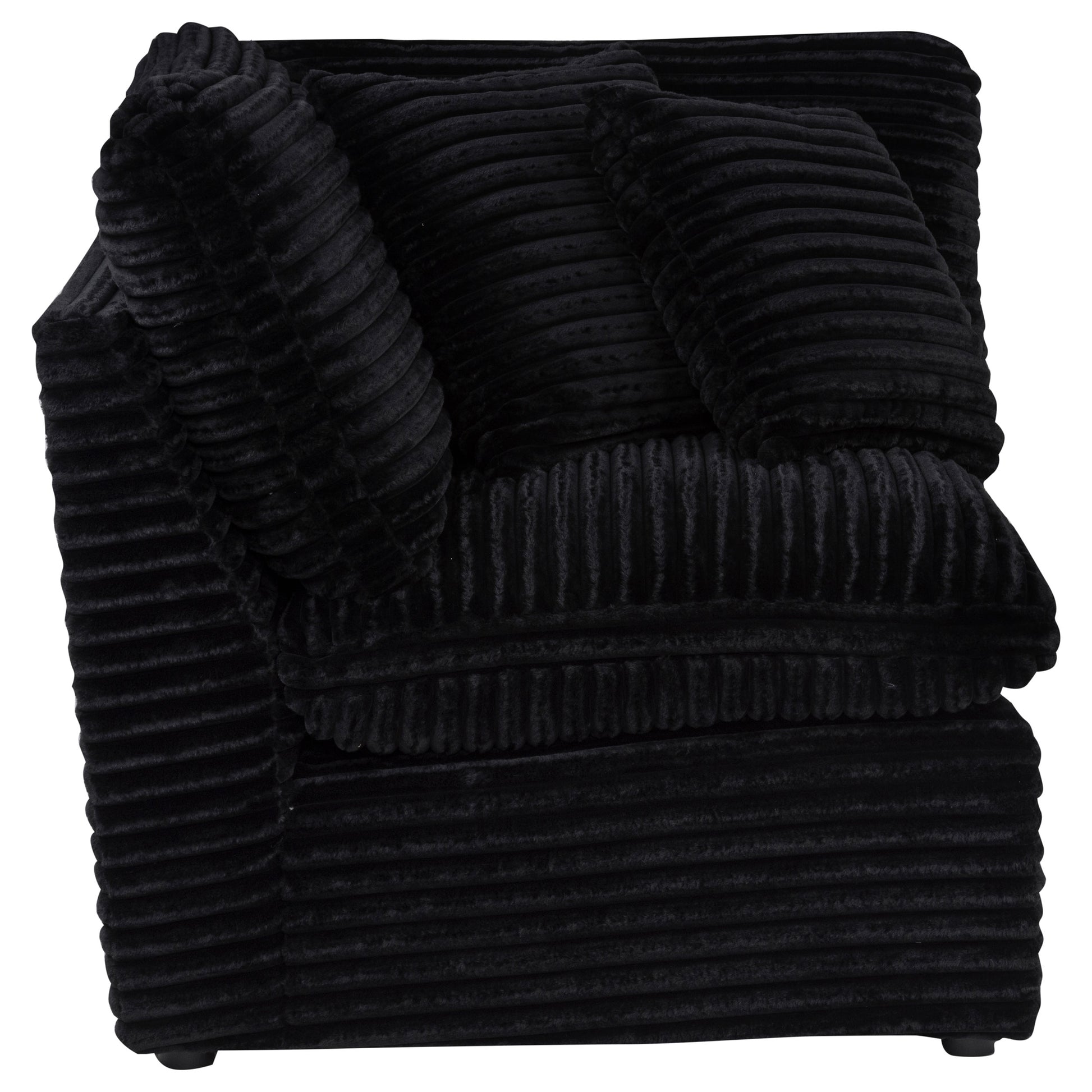 Collins Modular Corner Chair Black