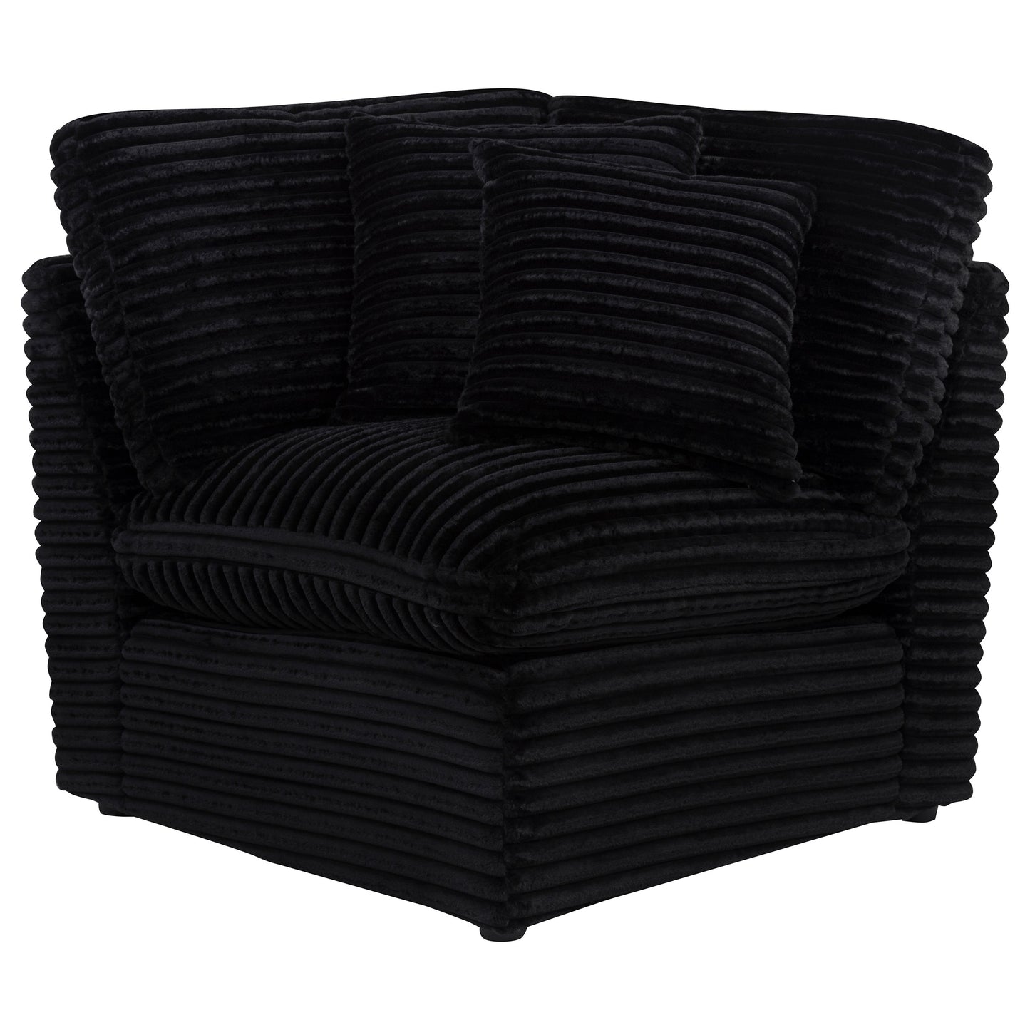 Collins Modular Corner Chair Black