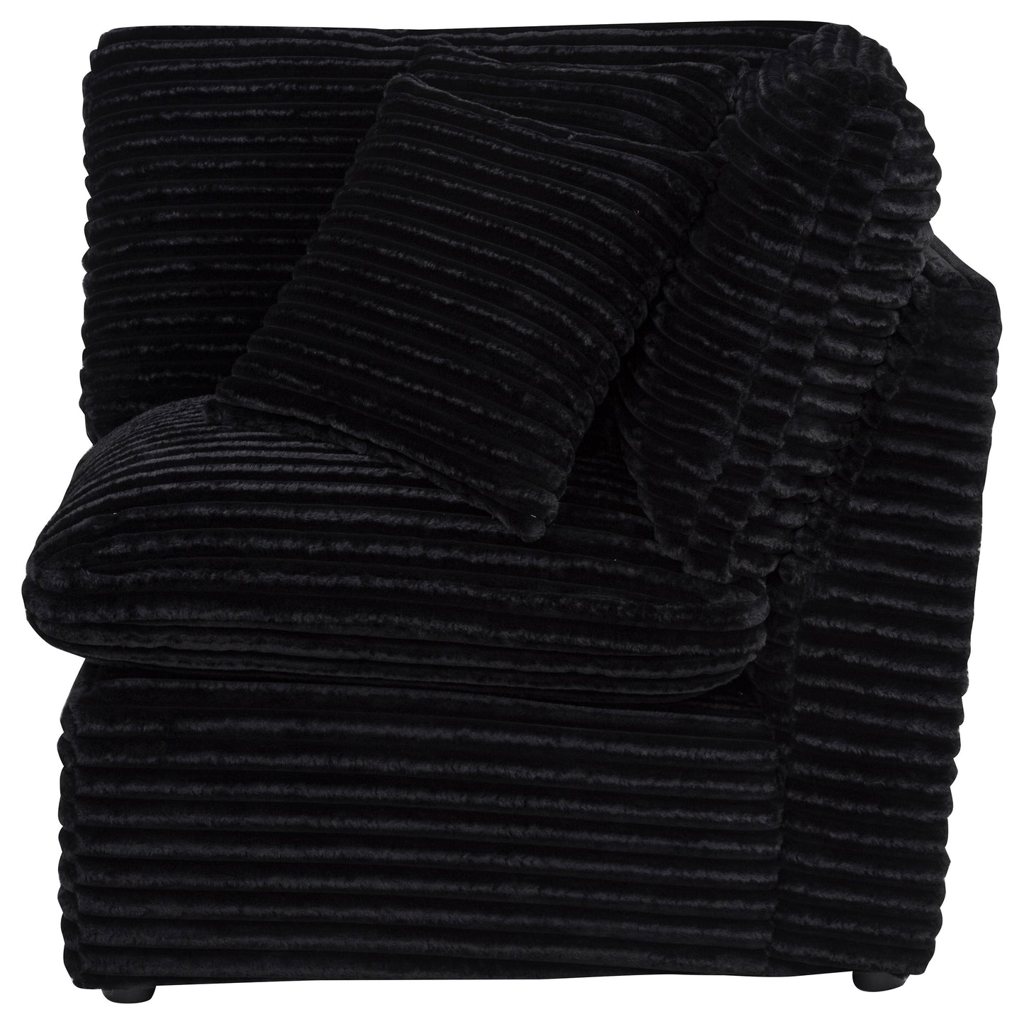 Collins Modular Corner Chair Black
