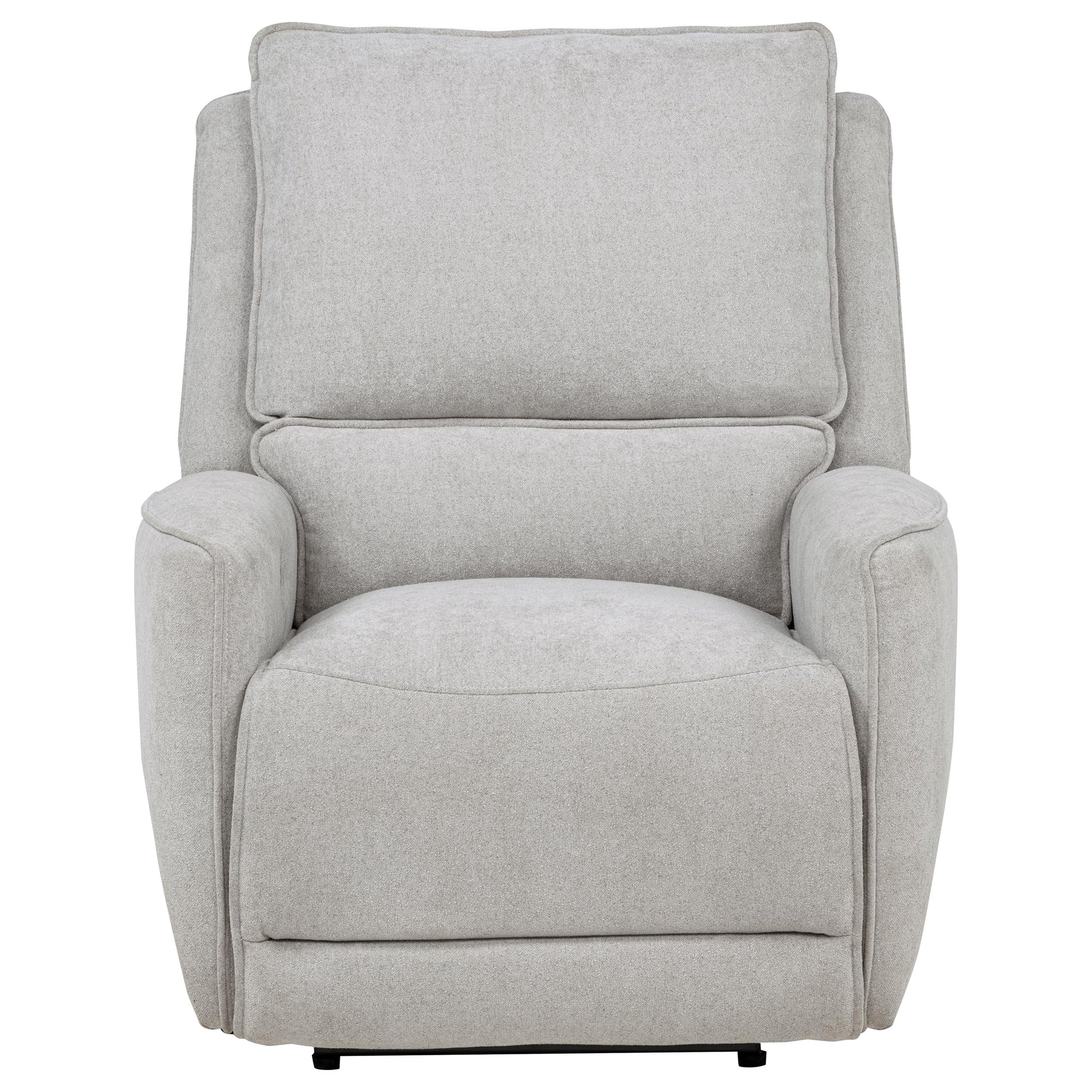 Sylmar Chenille Upholstered Power Recliner Dove Grey