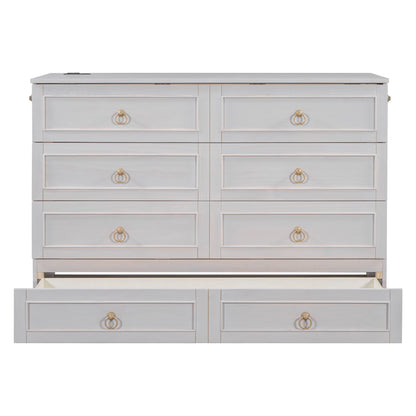 Murphy Bed With Large Drawers And Stylish Design - The Sleep Loft - Online Mattress Showroom NYC