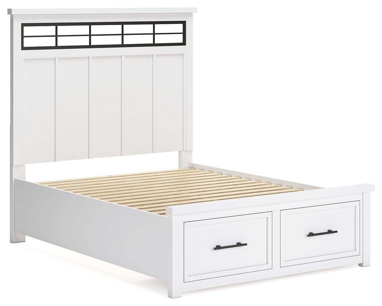 Ashbryn - Panel Storage Bed - The Sleep Loft - Online Mattress Showroom NYC