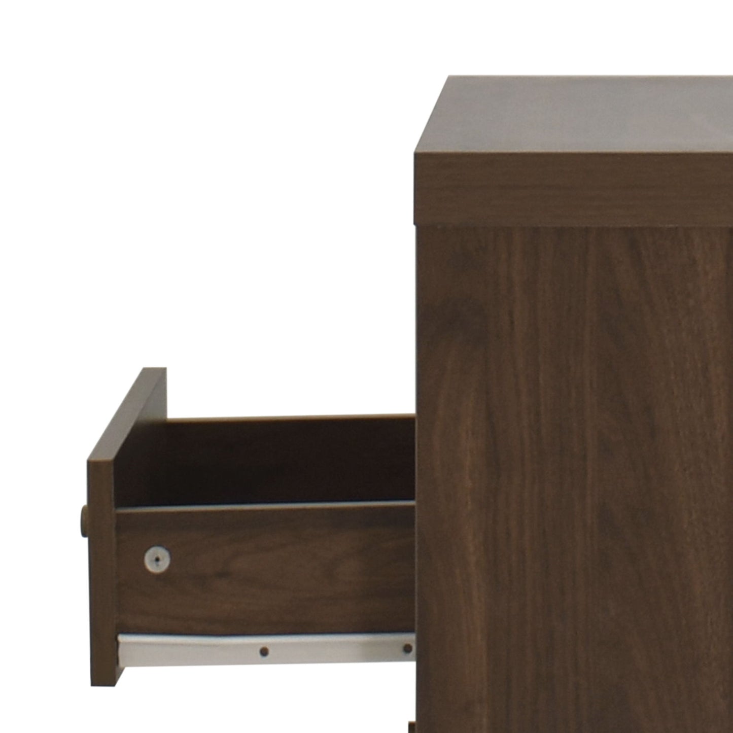 Nystrom - Mid Century Modern 2 Drawer Nightstand - The Sleep Loft - Online Mattress Showroom NYC