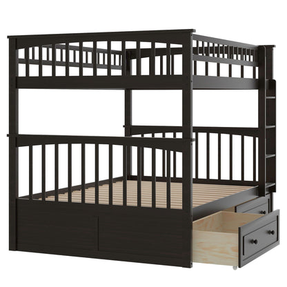 Bunk Bed With Drawers, Convertible Design - The Sleep Loft - Online Mattress Showroom NYC