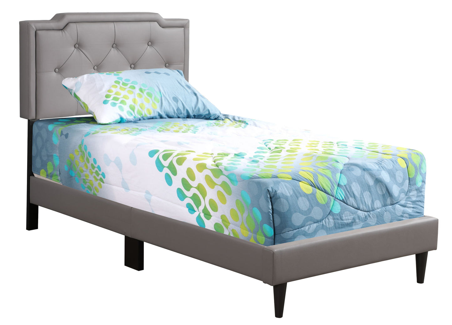 Button Tufted Bed Charming For Cozy Spaces - The Sleep Loft - Online Mattress Showroom NYC