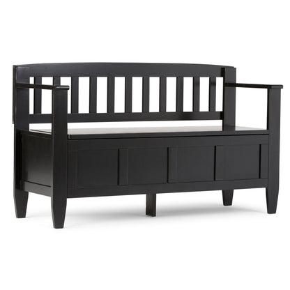 Brooklyn - Handcrafted Entryway Storage Bench - The Sleep Loft - Online Mattress Showroom NYC