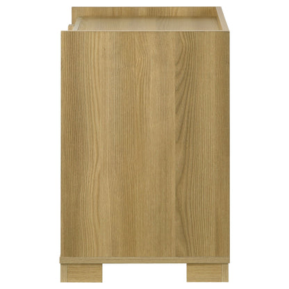 Lincoln - 2 Drawer Nightstand - Natural - The Sleep Loft - Online Mattress Showroom NYC