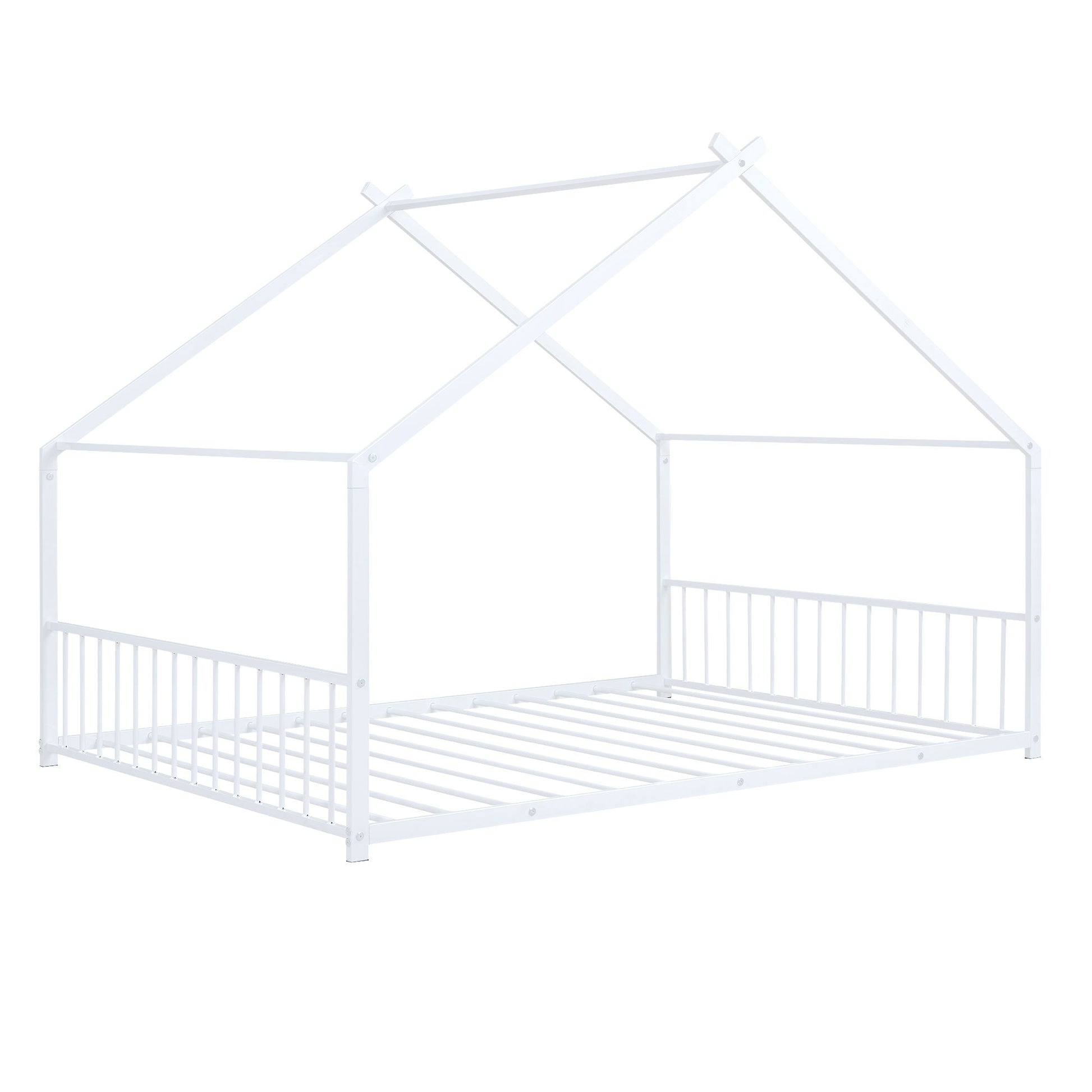 Metal House Bed - The Sleep Loft - Online Mattress Showroom NYC