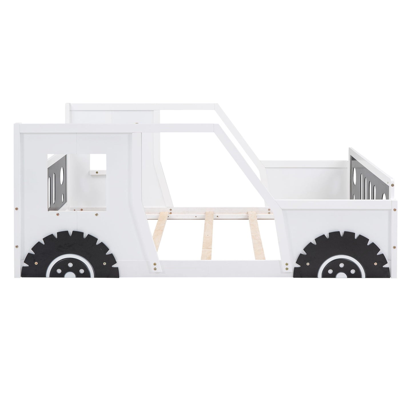 Classic Car Shaped Platform Bed With Wheels - The Sleep Loft - Online Mattress Showroom NYC