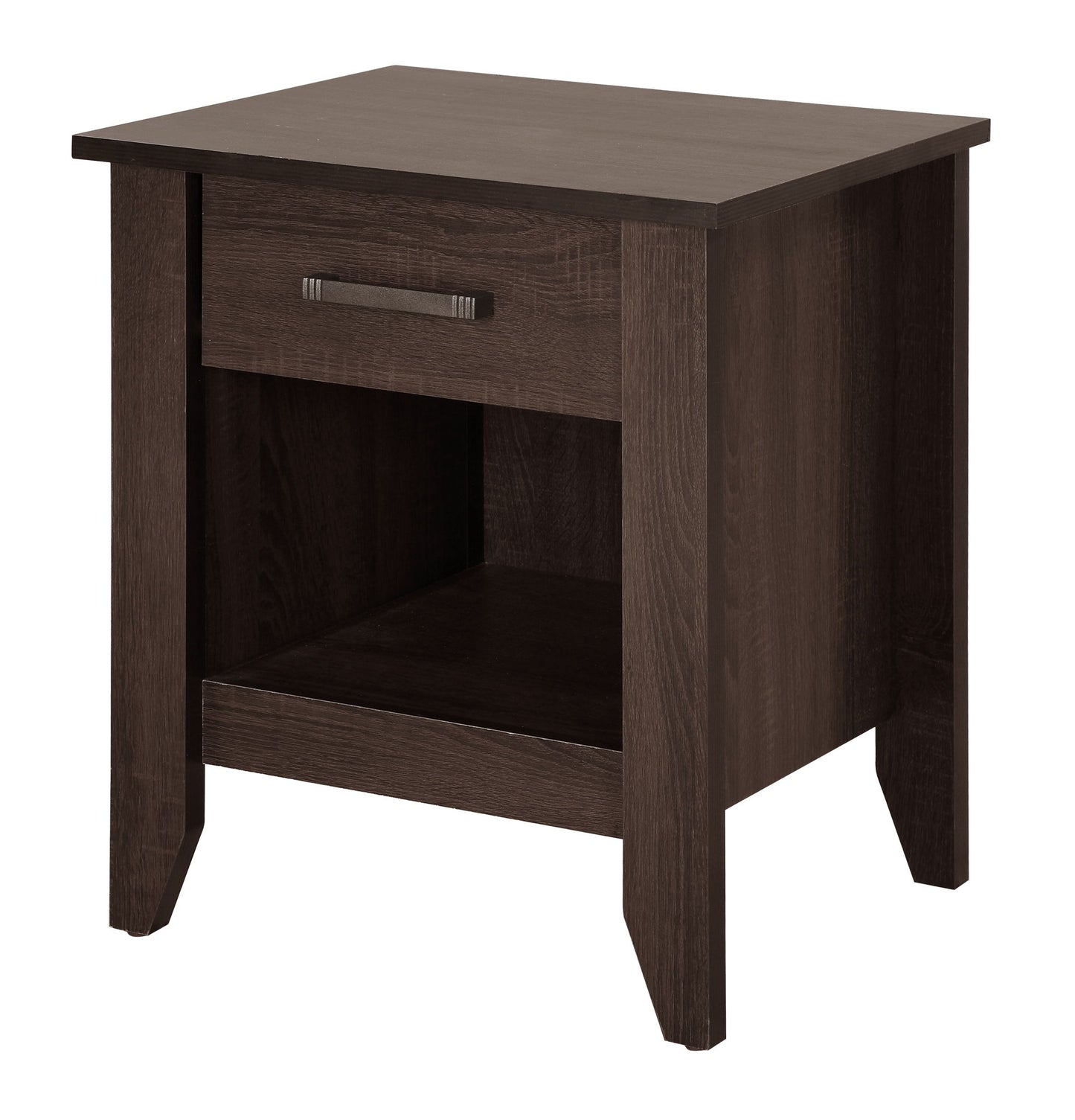 Roller Drawer Glides Nightstand - The Sleep Loft - Online Mattress Showroom NYC