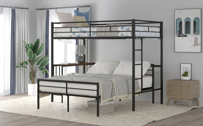 Bunk Bed With Desk, Ladder And Quality Slats For Bedroom - The Sleep Loft - Online Mattress Showroom NYC