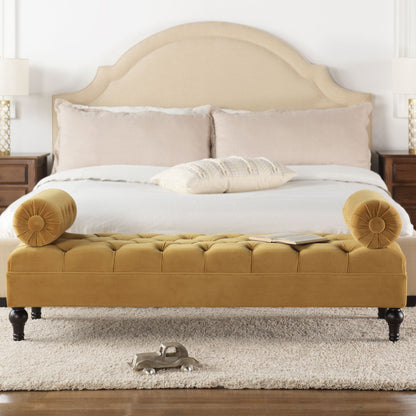 Lewis Bolster - Arm Entryway Bench - The Sleep Loft - Online Mattress Showroom NYC