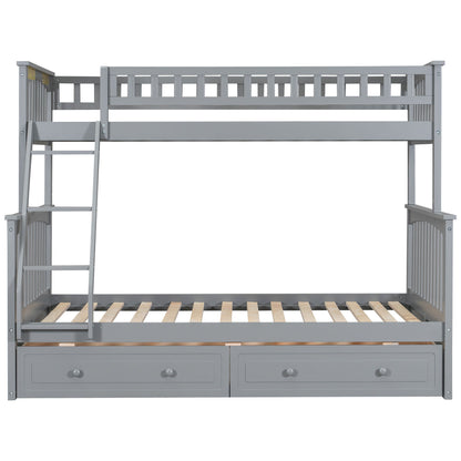 Bunk Bed With Drawers, Convertible Storage Bed - The Sleep Loft - Online Mattress Showroom NYC