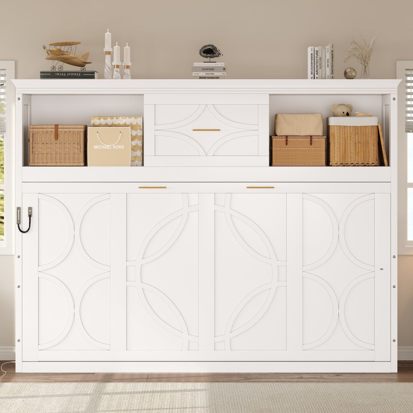 Murphy Bed With Charging Station And Drawer - The Sleep Loft - Online Mattress Showroom NYC
