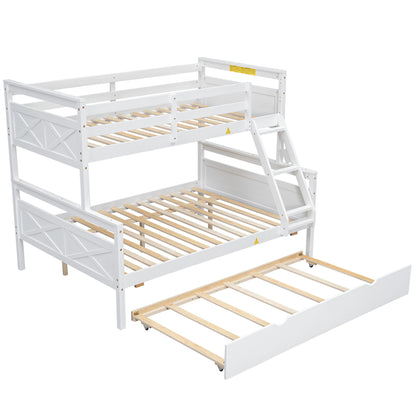 Bunk Bed With Ladder And Safety Guardrail - The Sleep Loft - Online Mattress Showroom NYC