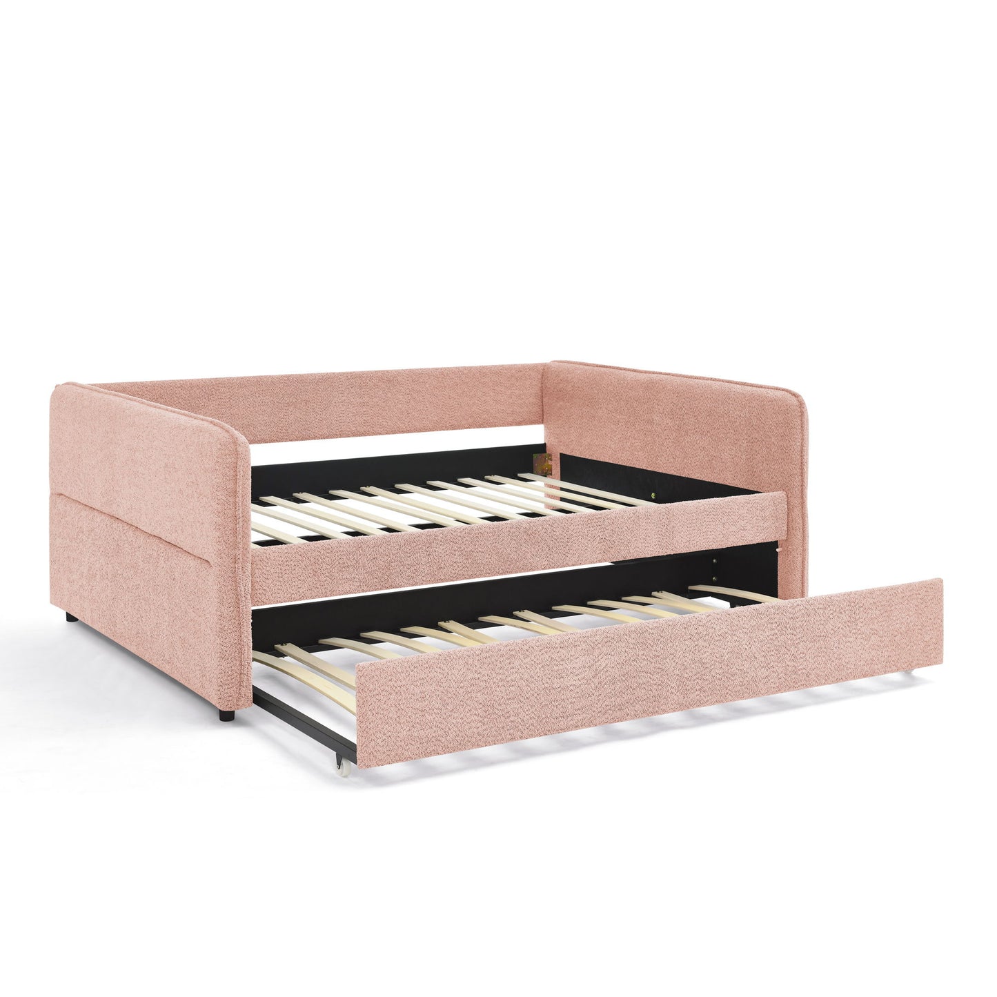 Upholstered Daybed With Pop Up Trundle - The Sleep Loft - Online Mattress Showroom NYC