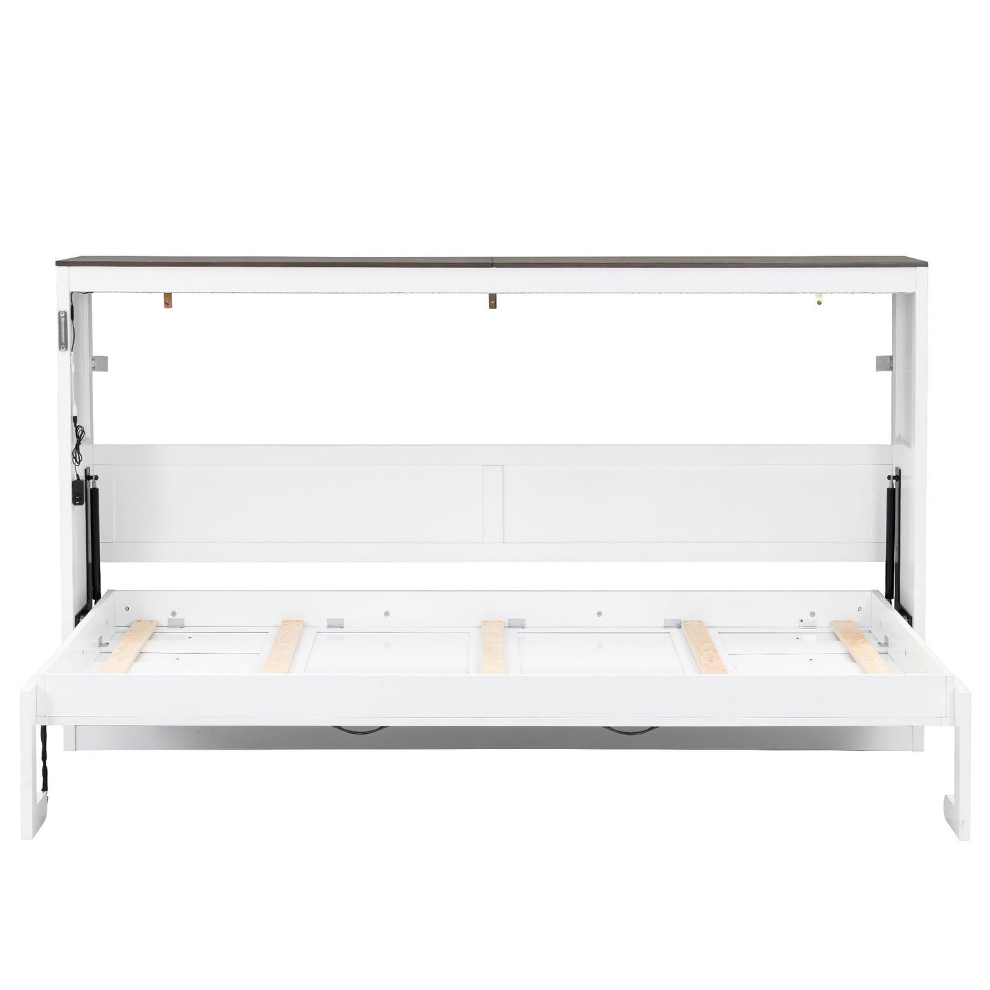 Murphy Bed With LED Light, Foldable Wall Bed Cabinet - The Sleep Loft - Online Mattress Showroom NYC