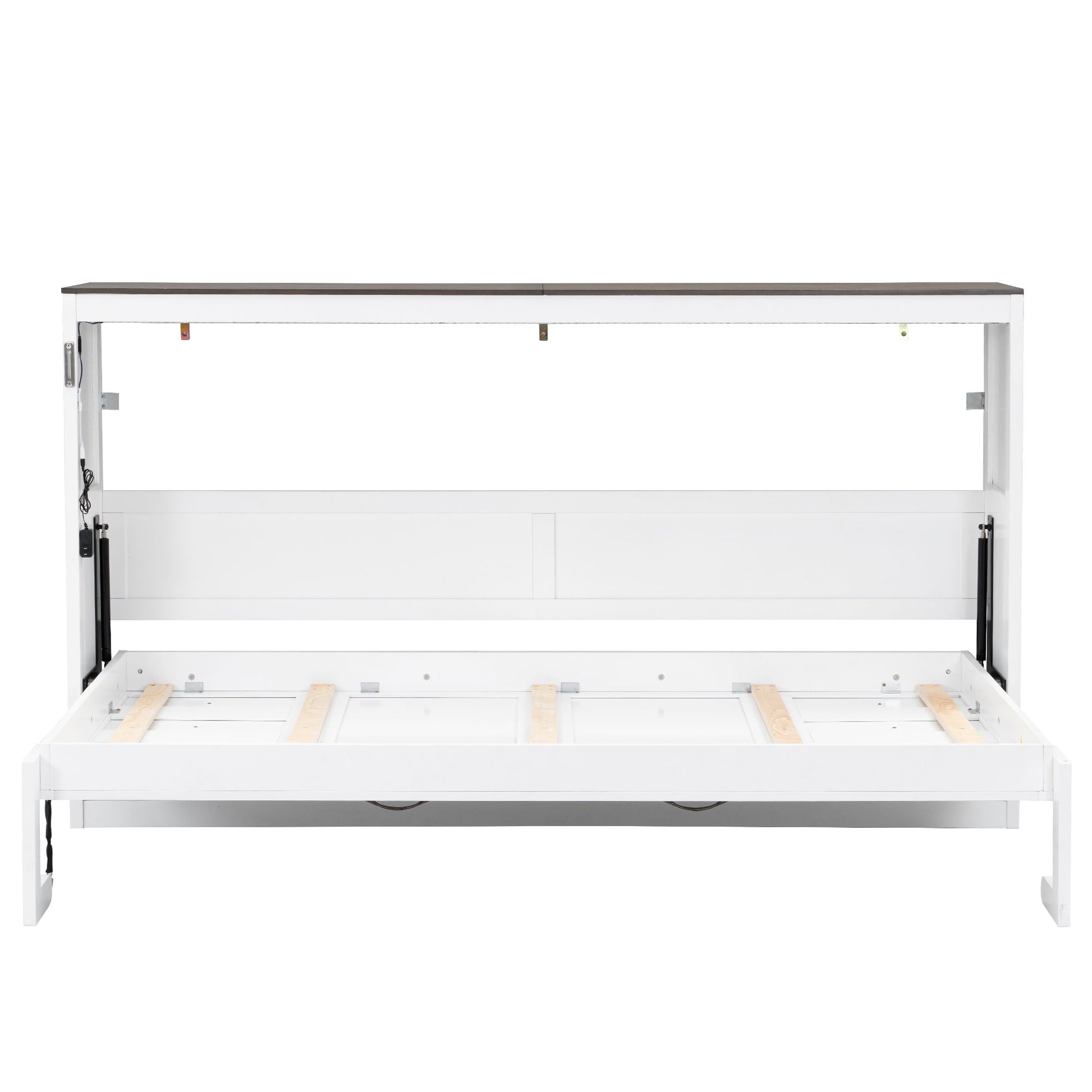 Murphy Bed With LED Light, Foldable Wall Bed Cabinet - The Sleep Loft - Online Mattress Showroom NYC