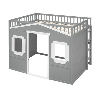 Elegant House Loft Bed With Ladder - The Sleep Loft - Online Mattress Showroom NYC