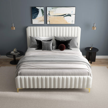 Valery - Upholstered Platform Bed - The Sleep Loft - Online Mattress Showroom NYC