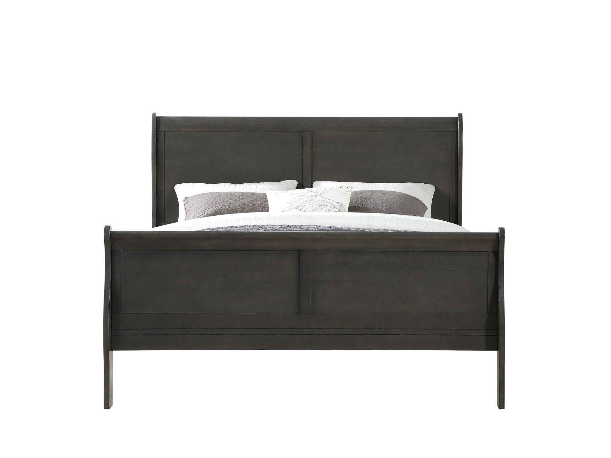 Louis Philippe - Sleigh Style Bed - The Sleep Loft - Online Mattress Showroom NYC