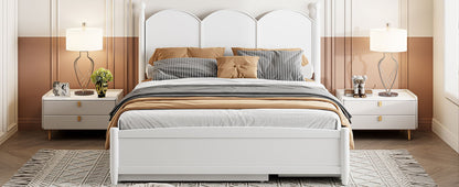 Platform Bed With With 2 Big Drawers And Trundle - The Sleep Loft - Online Mattress Showroom NYC