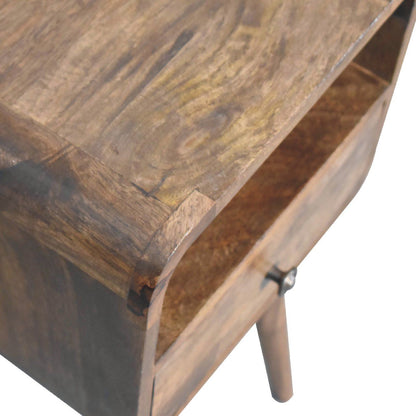 Mini Open Bedside Nightstand - The Sleep Loft - Online Mattress Showroom NYC