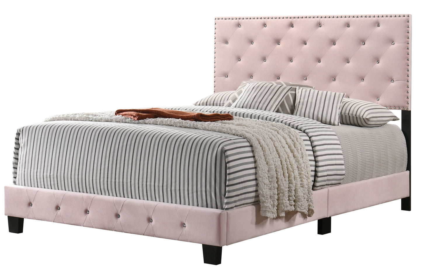 Luxurious Upholstered Bed - The Sleep Loft - Online Mattress Showroom NYC