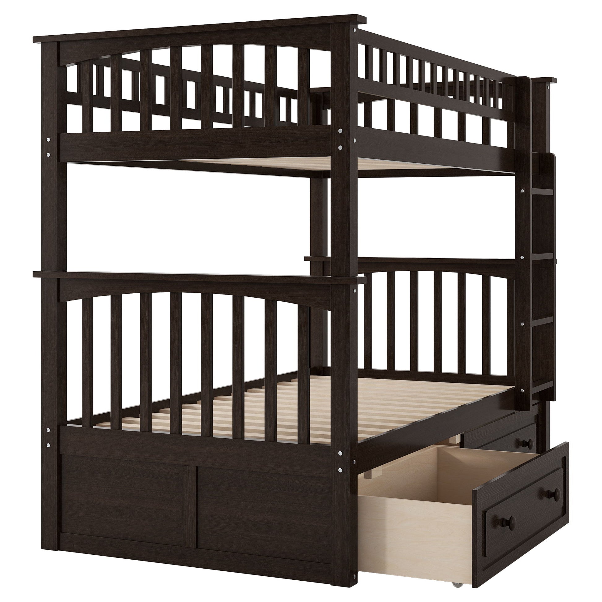 Bunk Bed With Drawers, Convertible Design - The Sleep Loft - Online Mattress Showroom NYC