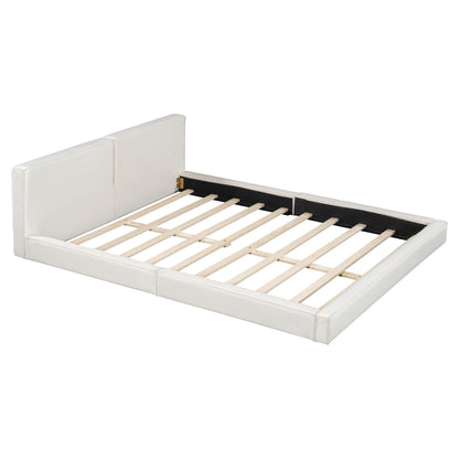 Upholstered Platform Bed, Grounded Bed With Solid Frame - The Sleep Loft - Online Mattress Showroom NYC