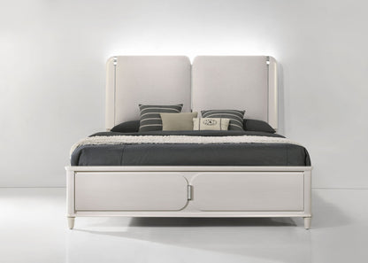 Laveda - Boucle Bed With LED - The Sleep Loft - Online Mattress Showroom NYC