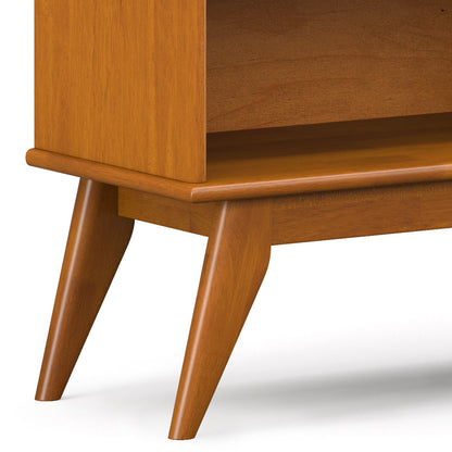 Draper - Handcrafted Low Bookcase - The Sleep Loft - Online Mattress Showroom NYC