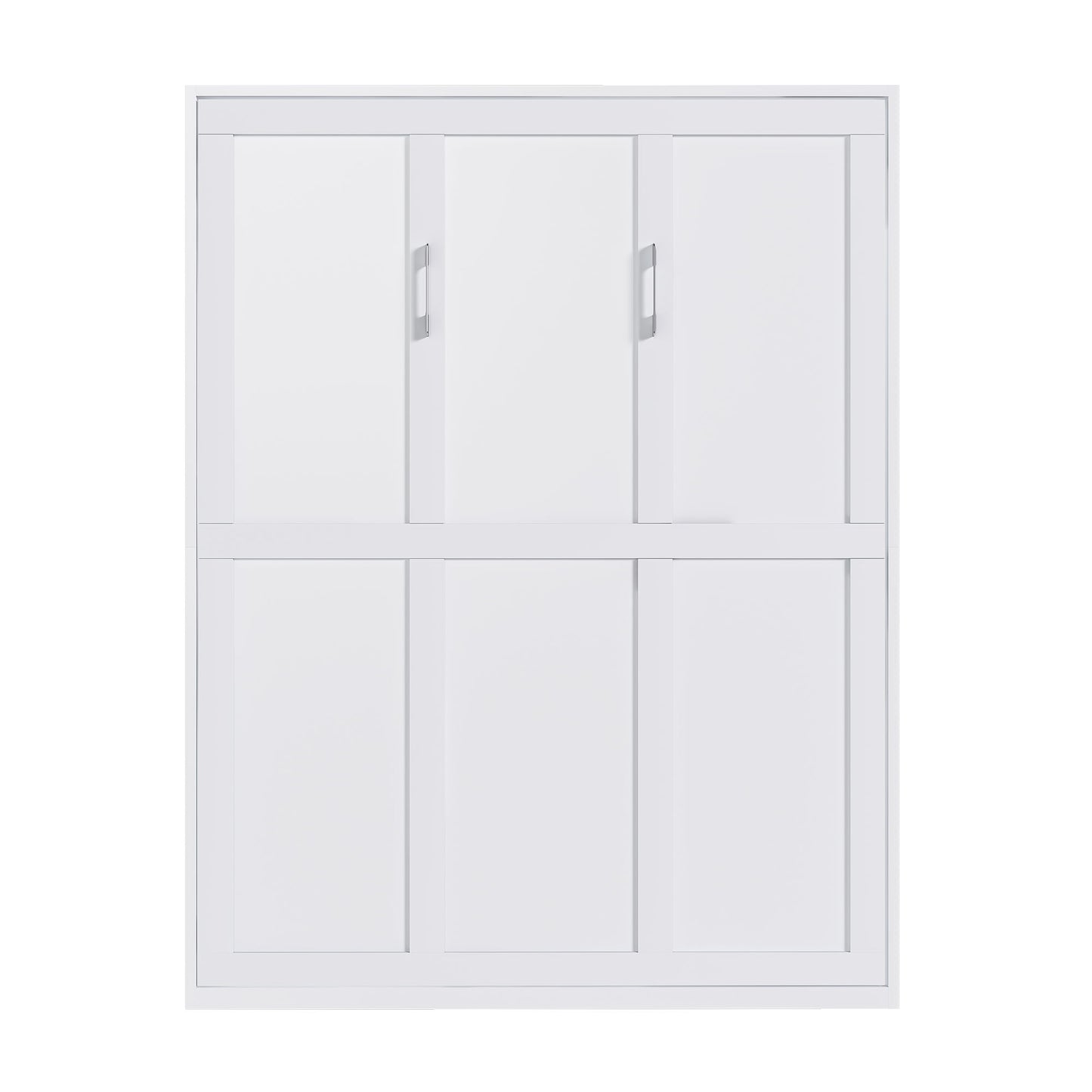 Queen Murphy Bed, Foldable Wall Bed, Space Saving Design For Bedrooms - White - The Sleep Loft - Online Mattress Showroom NYC