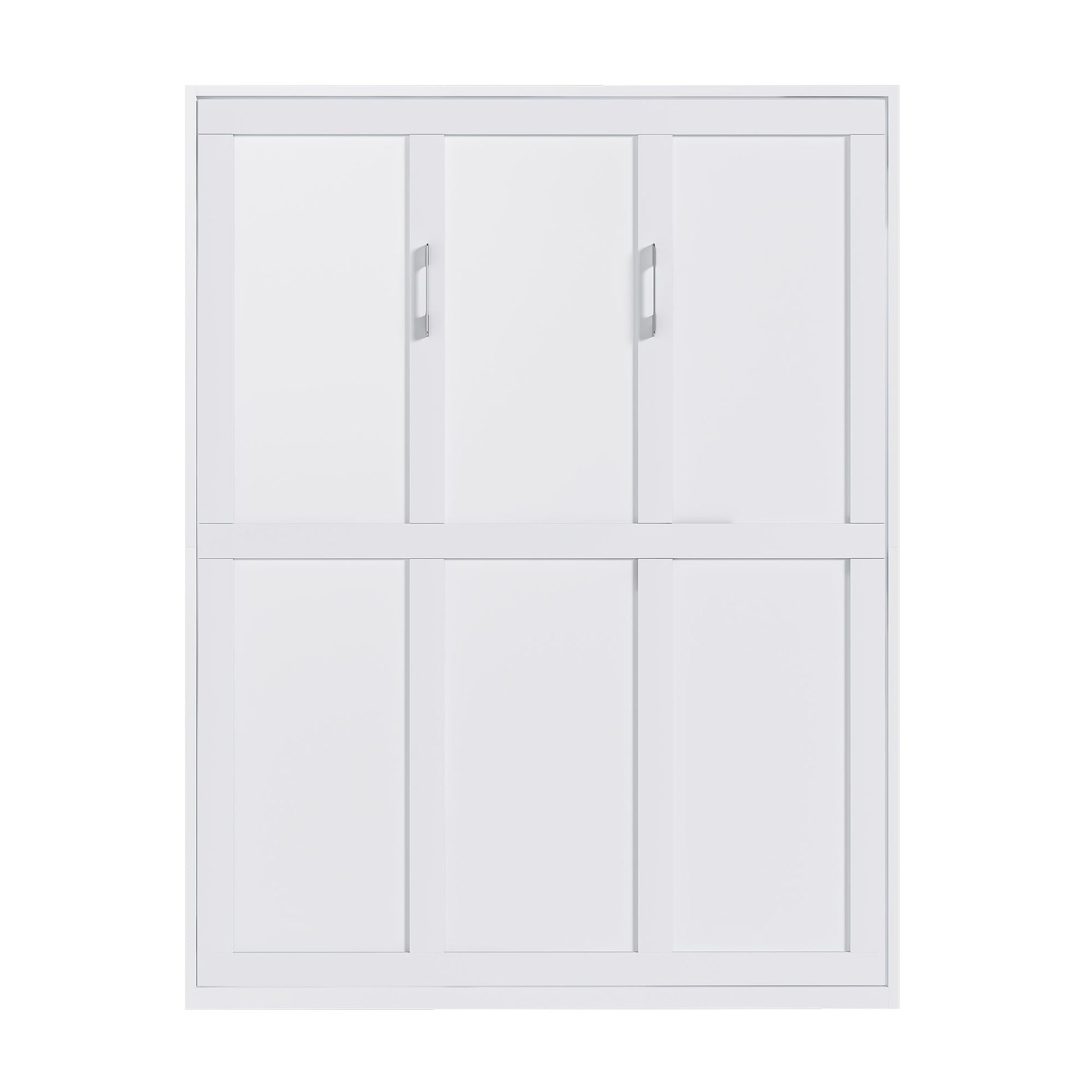 Queen Murphy Bed, Foldable Wall Bed, Space Saving Design For Bedrooms - White - The Sleep Loft - Online Mattress Showroom NYC