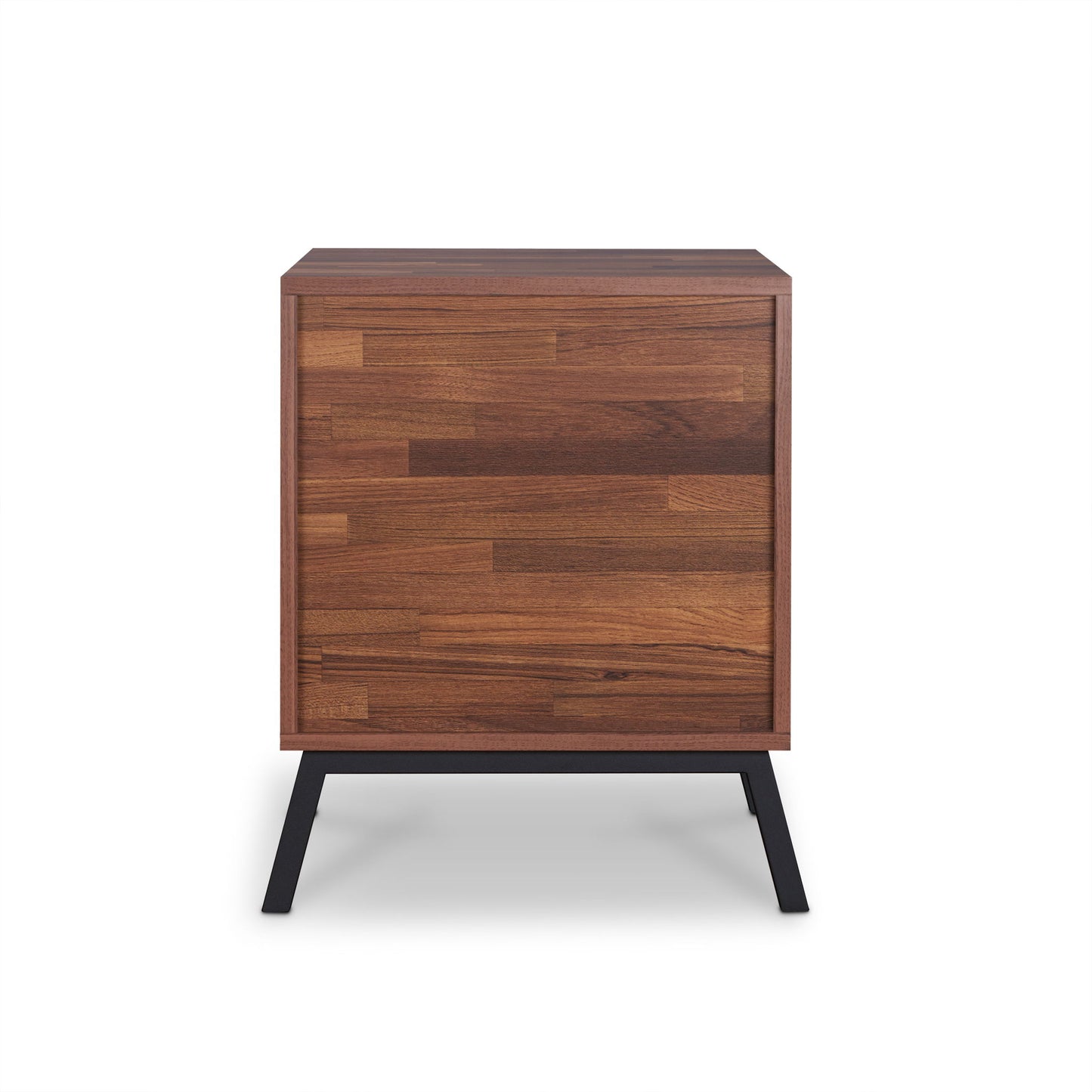 Karine - Accent Table - Black / Walnut - The Sleep Loft - Online Mattress Showroom NYC