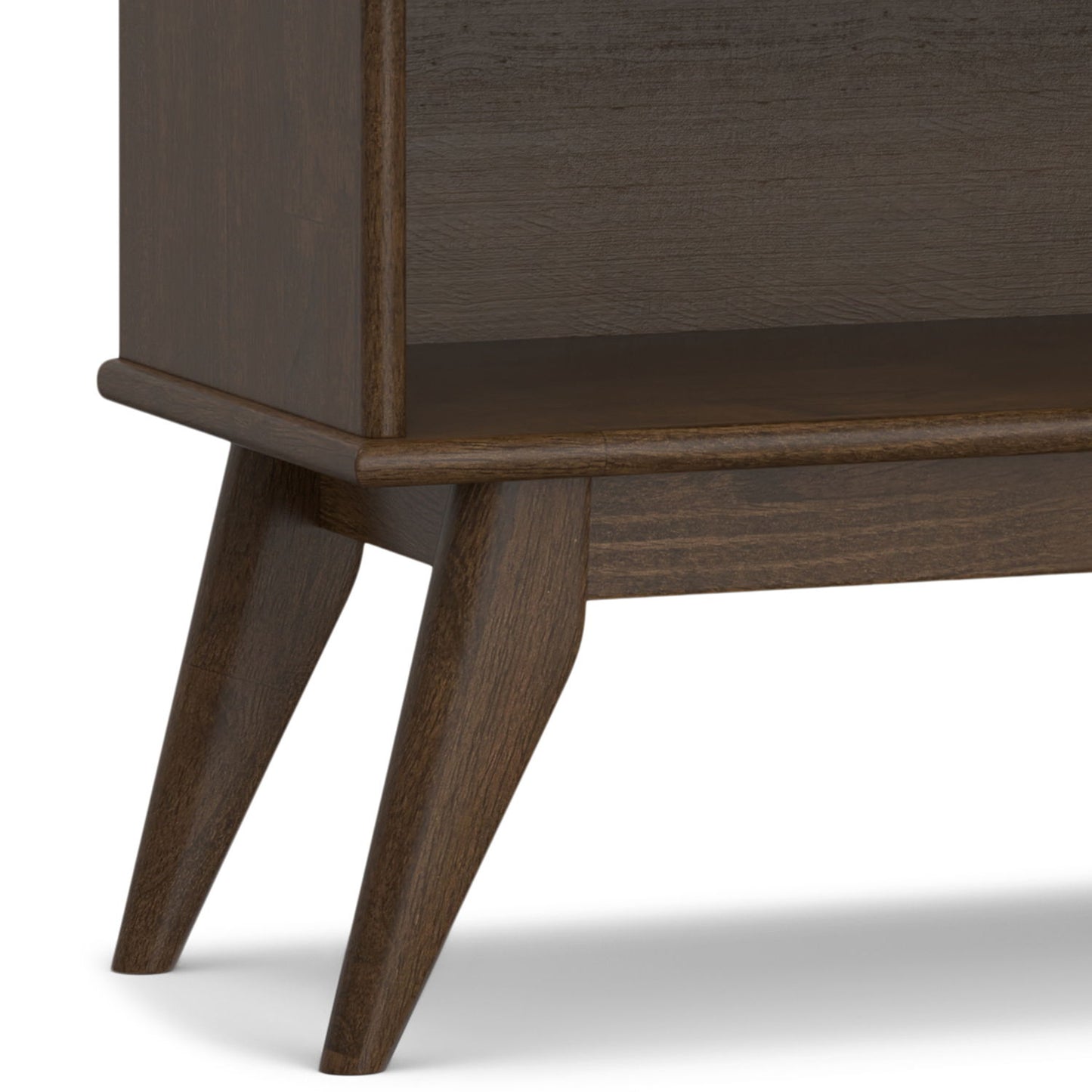 Draper - Handcrafted Low Bookcase - The Sleep Loft - Online Mattress Showroom NYC
