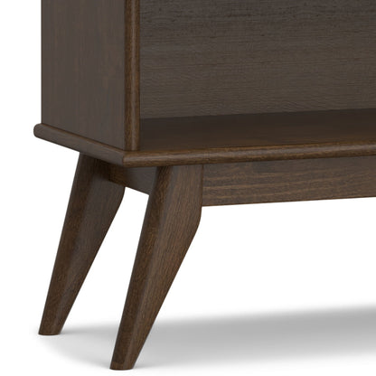 Draper - Handcrafted Low Bookcase - The Sleep Loft - Online Mattress Showroom NYC