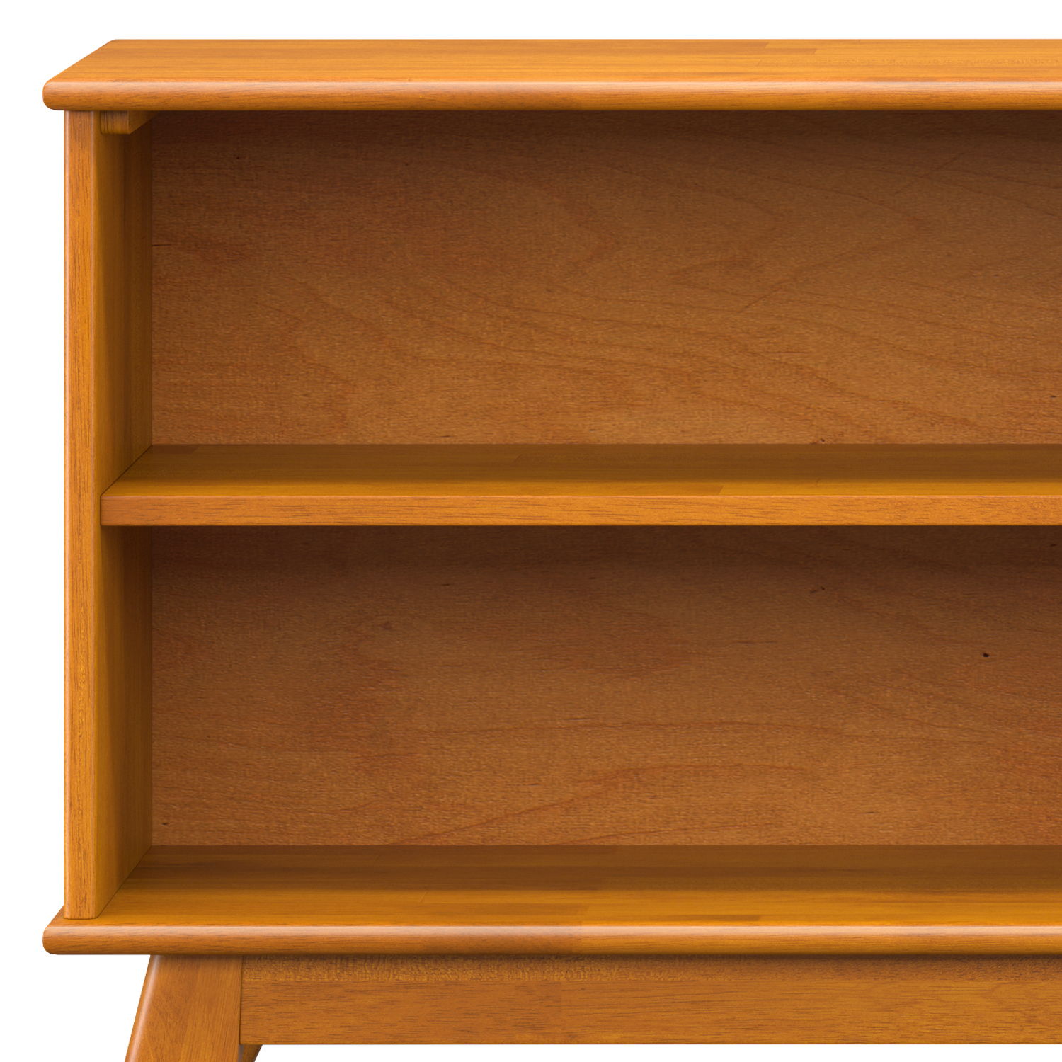 Draper - Handcrafted Low Bookcase - The Sleep Loft - Online Mattress Showroom NYC