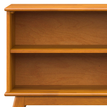 Draper - Handcrafted Low Bookcase - The Sleep Loft - Online Mattress Showroom NYC