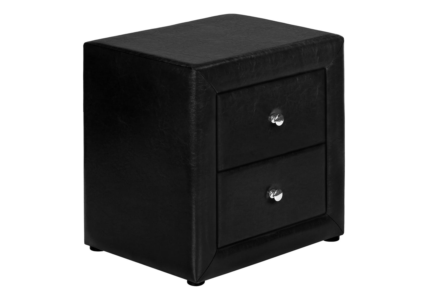 Nightstand, Storage Drawer Versatile Use, Upholstered, Transitional - The Sleep Loft - Online Mattress Showroom NYC