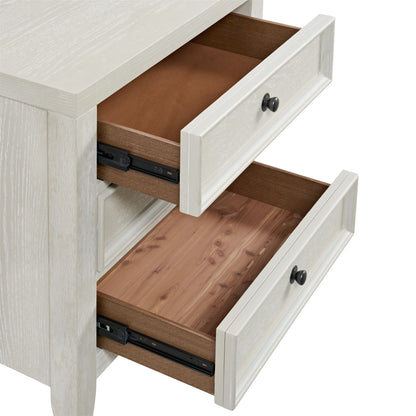 3 Drawer Nightstand With USB Charging Port