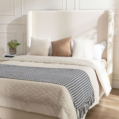 Harper - Tall Headboard Upholstered Bed - The Sleep Loft - Online Mattress Showroom NYC