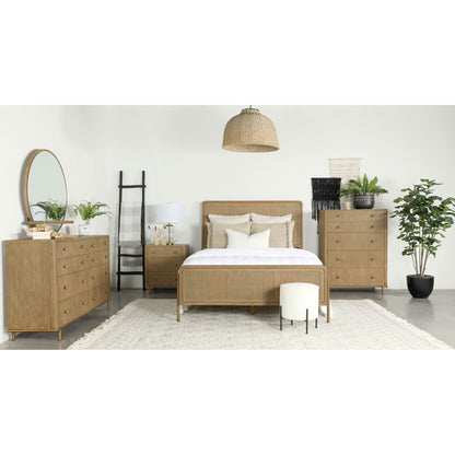 3 Drawer Nightstand With USB Ports - Brown - The Sleep Loft - Online Mattress Showroom NYC