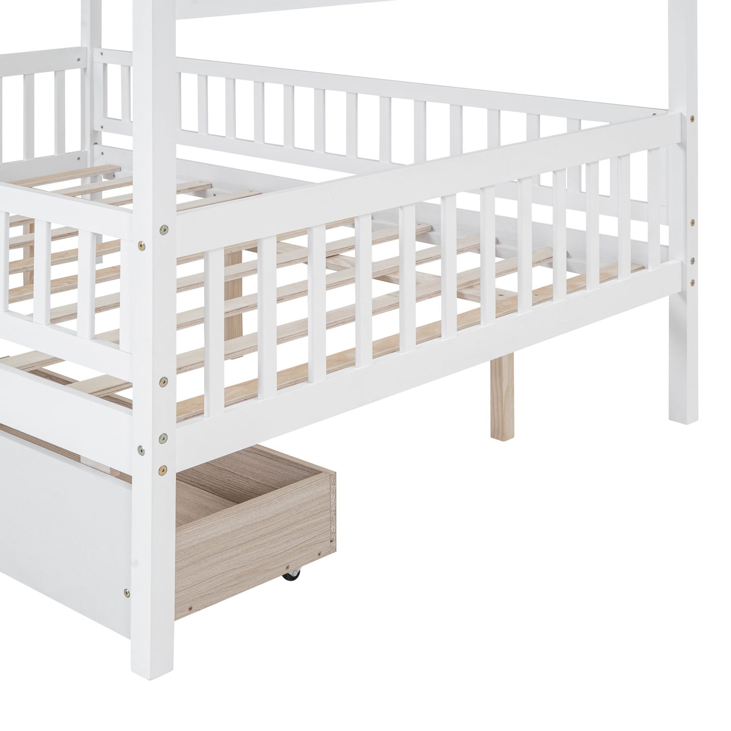 House Bed With 2 Drawers - The Sleep Loft - Online Mattress Showroom NYC