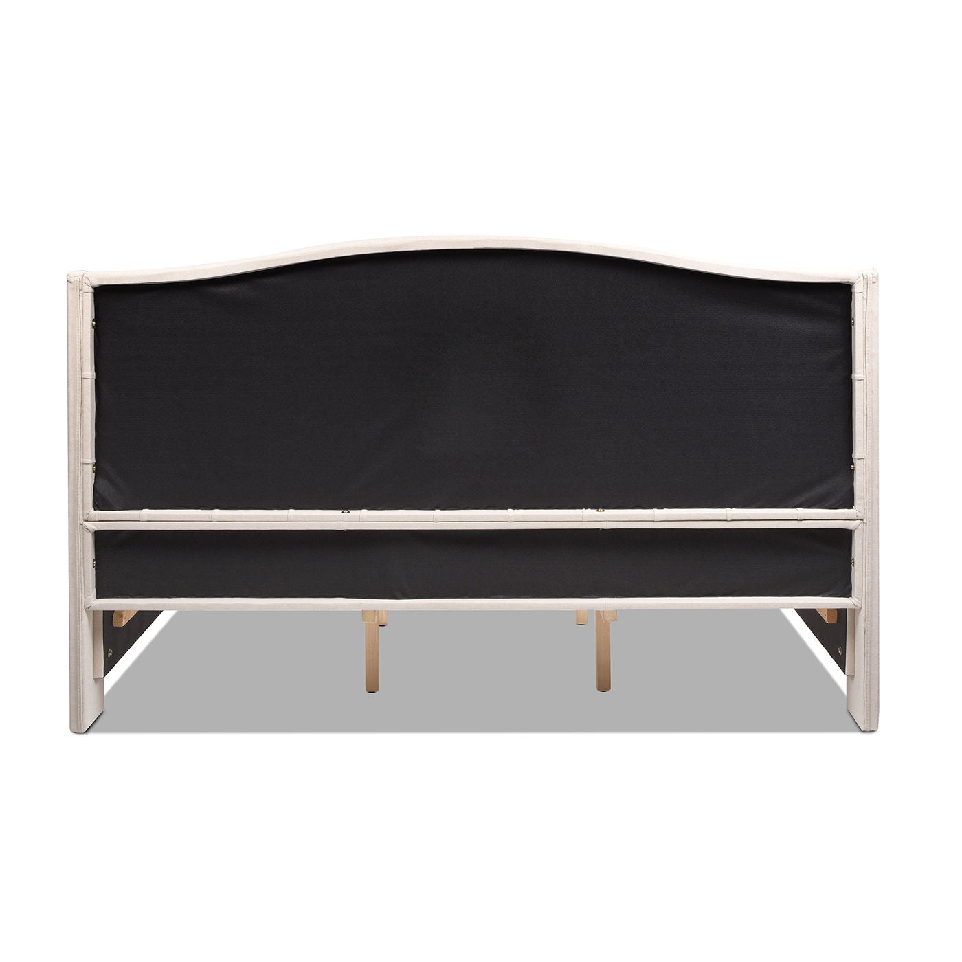 Fontana - Handcrafted Wingback Upholstered Platform Bed Frame - The Sleep Loft - Online Mattress Showroom NYC