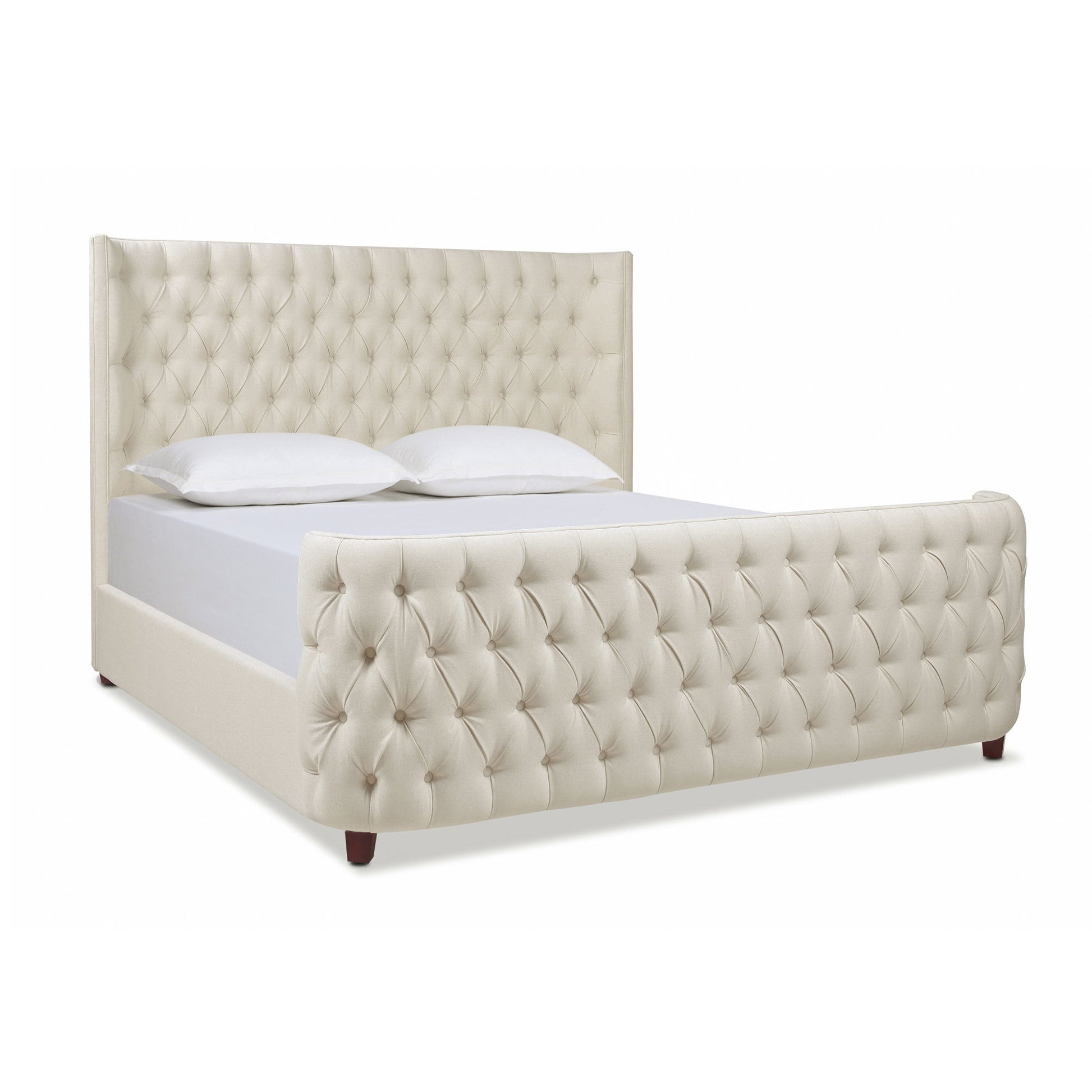 Brooklyn - Tufted Panel Bed Headboard And Footboard Set - The Sleep Loft - Online Mattress Showroom NYC