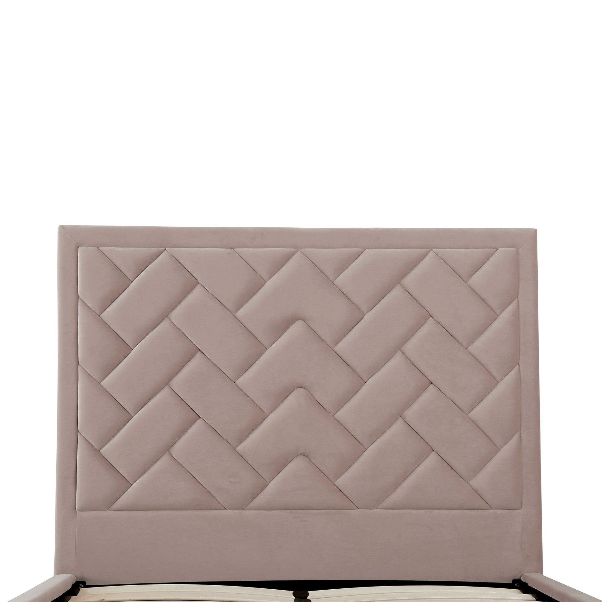 Crosby - Bed With Upholstered Headboard And Slats - The Sleep Loft - Online Mattress Showroom NYC