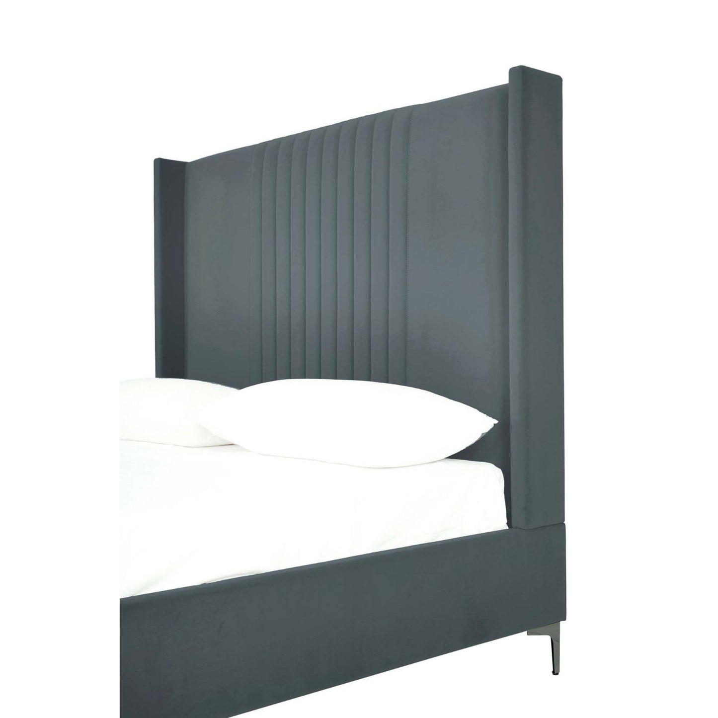 Promenade - Bed With Upholstered Headboard And Slats - The Sleep Loft - Online Mattress Showroom NYC