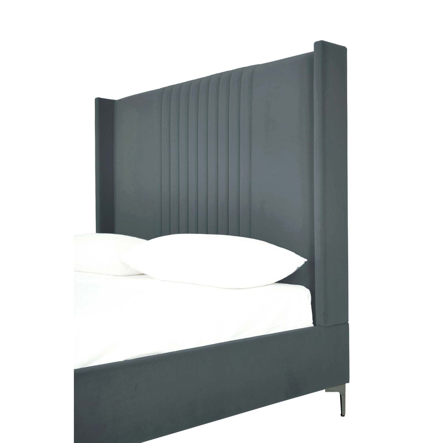 Promenade - Bed With Upholstered Headboard And Slats - The Sleep Loft - Online Mattress Showroom NYC
