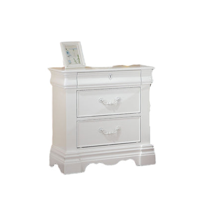 Estrella - Nightstand - White - The Sleep Loft - Online Mattress Showroom NYC